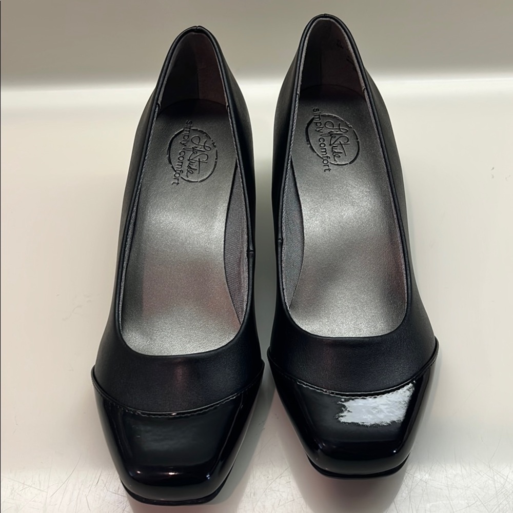 Life Stride Simply Comfort Black Women's Heels